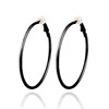 Ear clips, capacious hula hoop, earrings, accessory, Japanese and Korean, Korean style, no pierced ears, European style