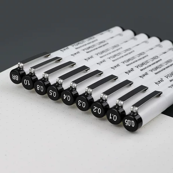 Needle Pen Hand-painted Sketch Pen Beautiful Painting Architectural Drawings Stroke Pen Cross-border Explosions Comic Goulet Pen Set