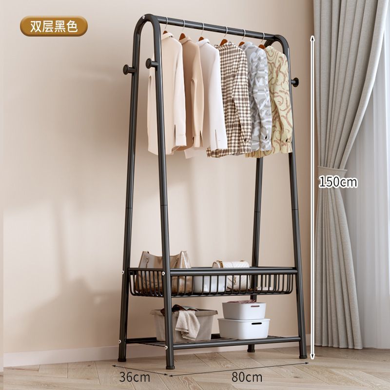 [새롭게 업그레이드된 수납바구니] 더블레이어+후크 - 블랙 80cm [더블레이어+후크] ✦ ✦