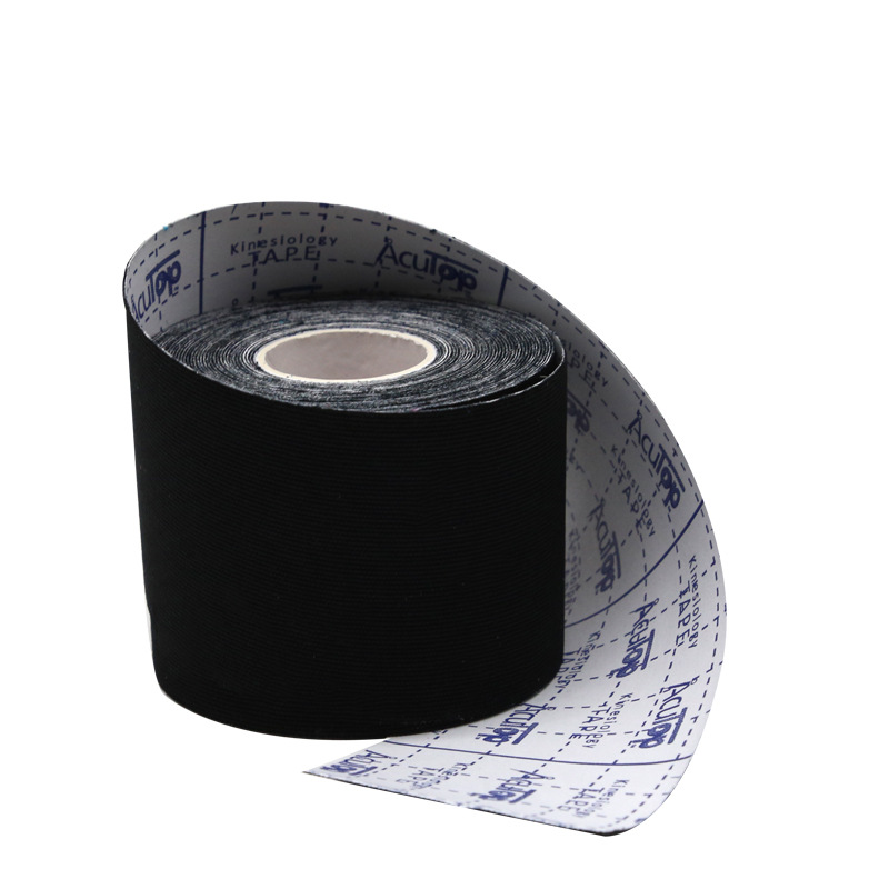 Kinesiología tape5cm músculo parche tobillo músculo parche codo deportes cinta fitness músculo efecto interno parche image 24
