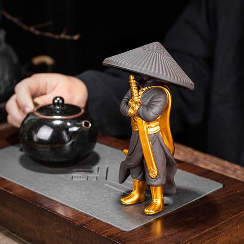 陶瓷茶滤茶漏茶叶过滤网创意个性家用功夫茶具配件茶隔滤茶器摆件