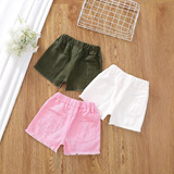 Летние шорты, детские штаны, джинсы, в западном стиле, детская одежда, в корейском стиле, подходит для подростков