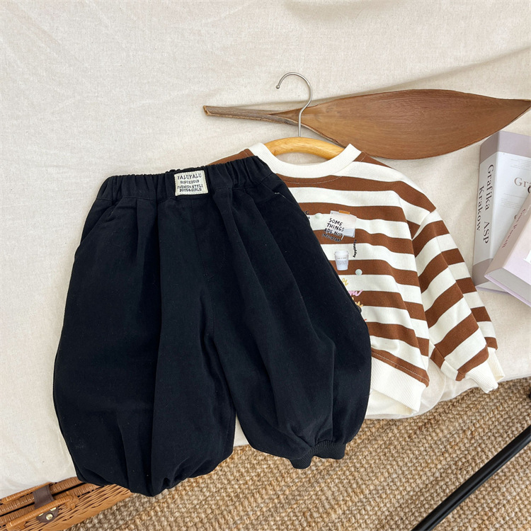 2024 Spring Casual Sports Autumn Clothing for Middle and Small Children, Baby Children's Clothing, Boys' Stylish School_voghion.com