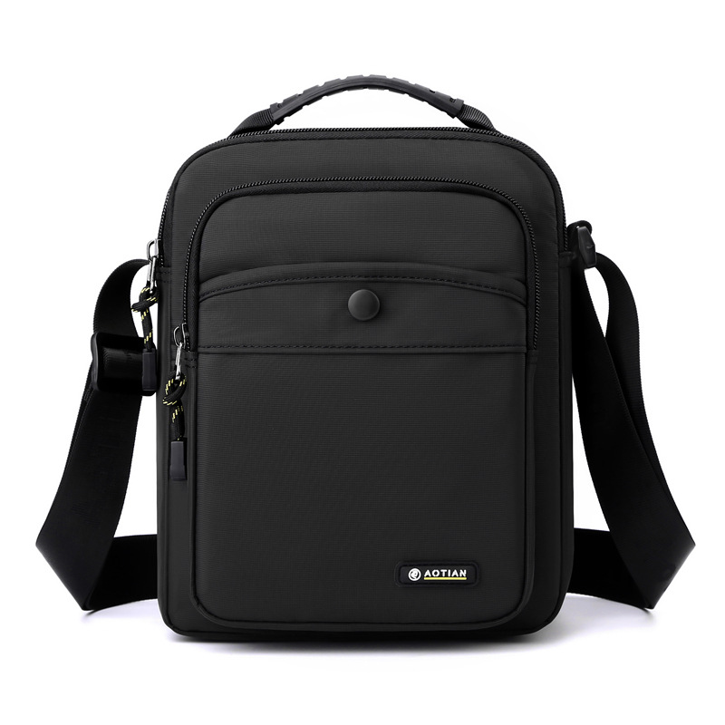 Men's Crossbody Bag, Single Shoulder Bag, Handbag, Multi-layer Outdoor Travel Bag, Model 15054