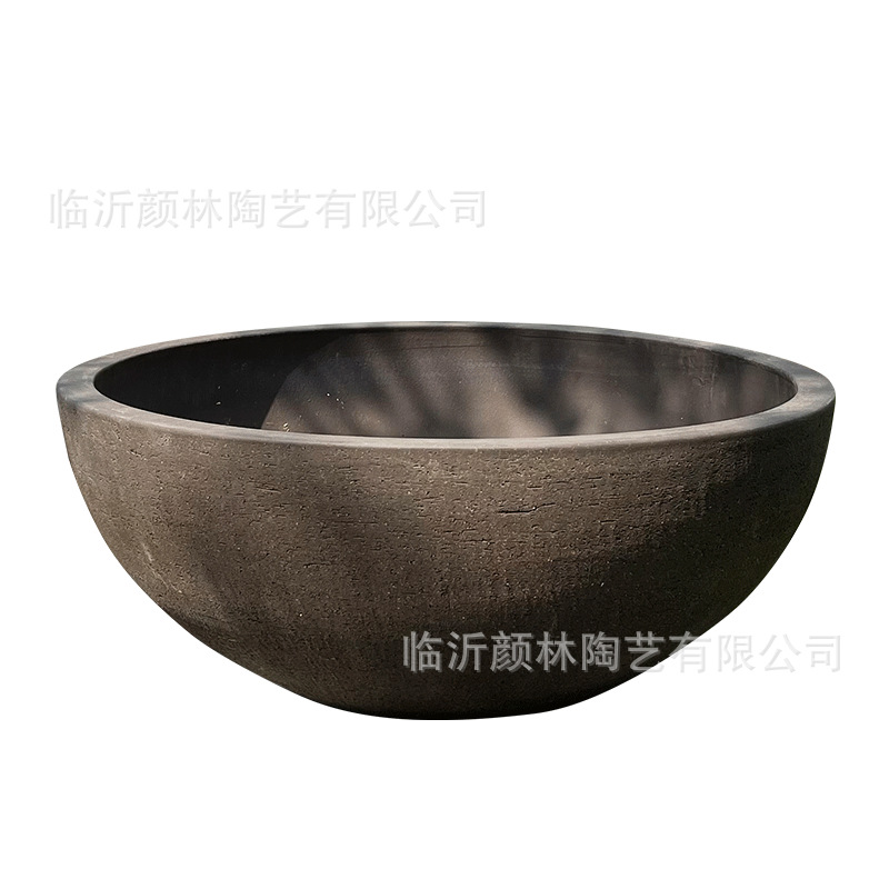 Grandes paneles de maceta supergrande maceta poco profunda maceta abierta maceta gran maceta paisaje caja de flores redonda maceta de boca grande maceta baja maceta arena púrpura