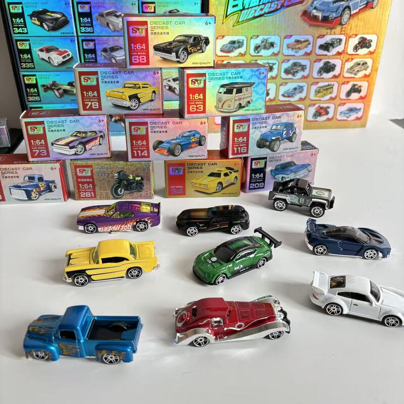 1:64 Mini Alloy Car Metal Sliding Car Collectible Ornaments Wholesale Supplier Super Blind Box Gifts Various Styles Mixed Pack 1:64 Mini Alloy Car Metal Sliding Car Collectible Ornaments Wholesale Supplier Super Blind Box Gifts Various Styles Mixed Pack