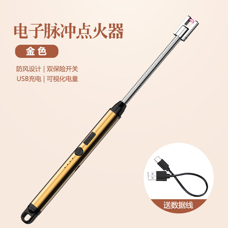 Encendedor alargo Estufa de gas de cocina Gas natural Encendedor doméstico recargable electrónico artefacto de encendido encendedor