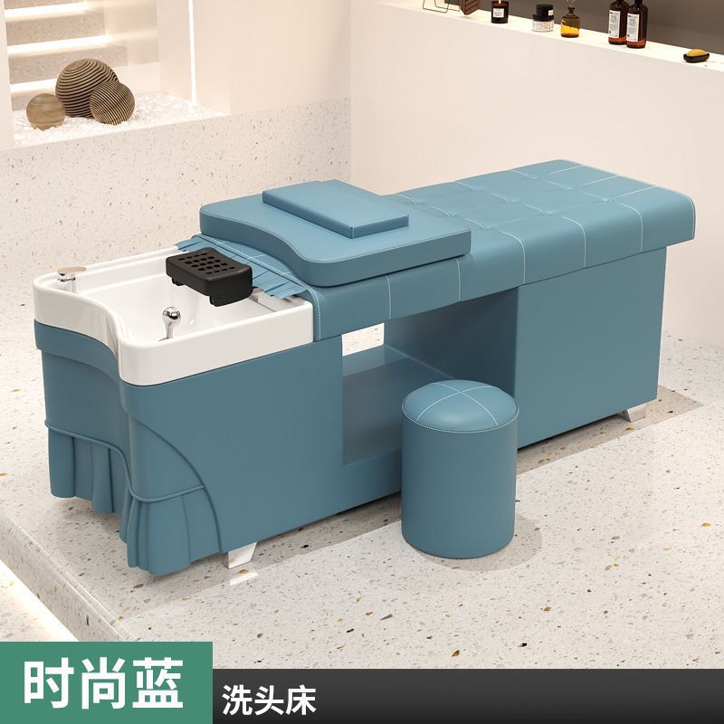 두꺼운 원목 [패션 블루]/패션 헤드 세면대