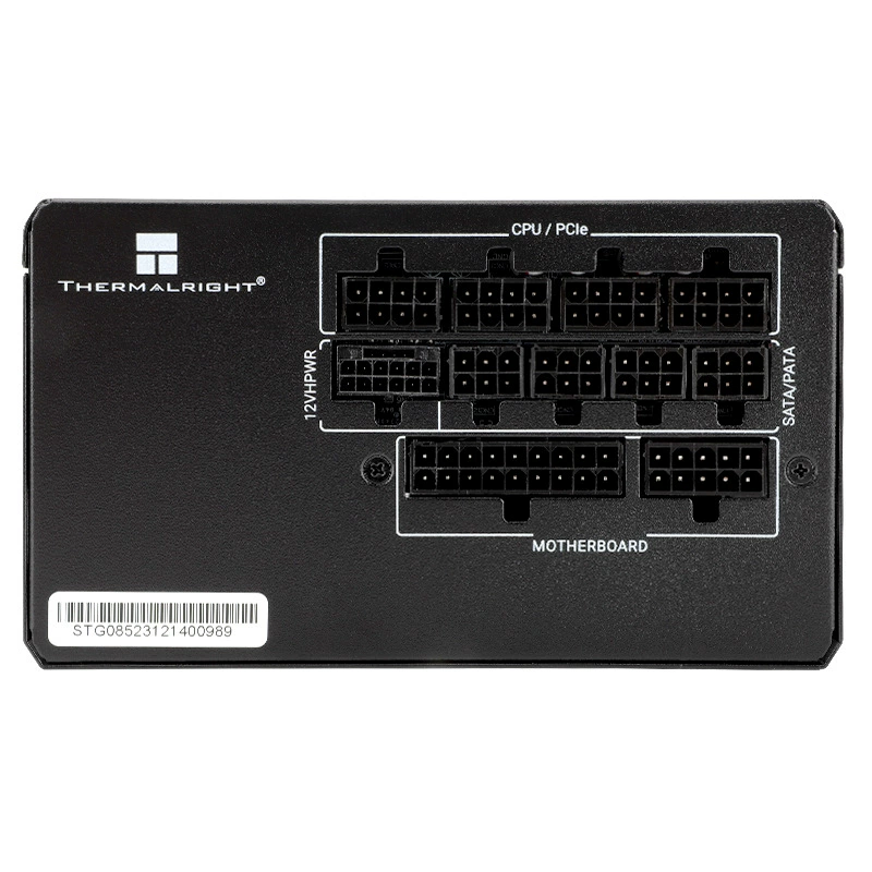 LiMing TR-TG 850-BL версия с силовой линией, золотой модульный полноформатный корпус для ПК, блок питания номиналом 850 Вт