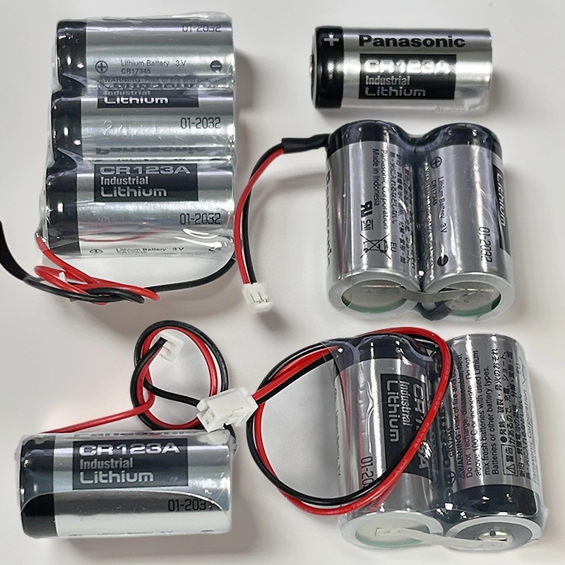 优惠松下CR123A气水电表CR17345仪器仪表摄像仪照相机 串并联电池