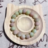 Lotus green macaron bracelet (opp bag)