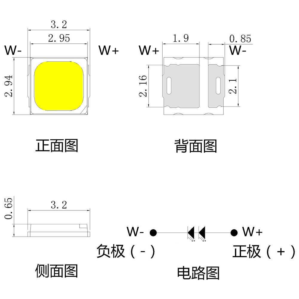 3030ֲ����������5V��ר�ô���0.8Wȫ����led��Դֲ��������