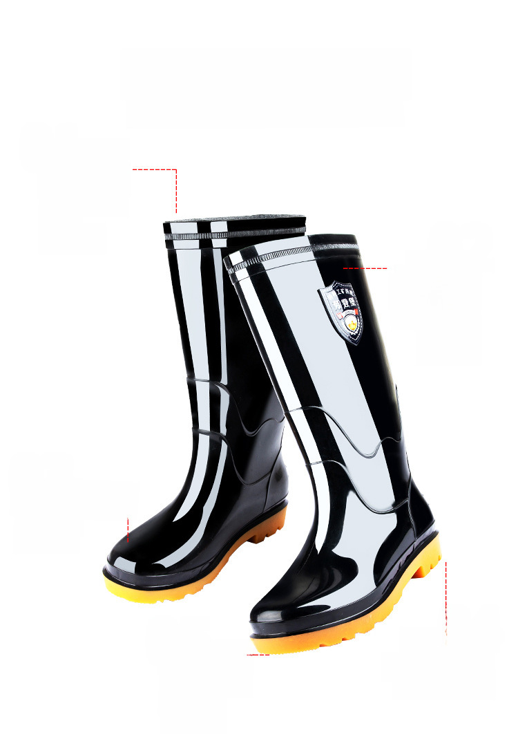 High-Top Rain Boots Image 6