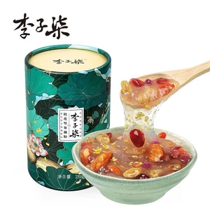 李子柒 Орех османтуса, порошок корня лотоса, 350 г, консервированный суп из корня лотоса, порошок корня лотоса, питательный завтрак, заваренный заменитель еды