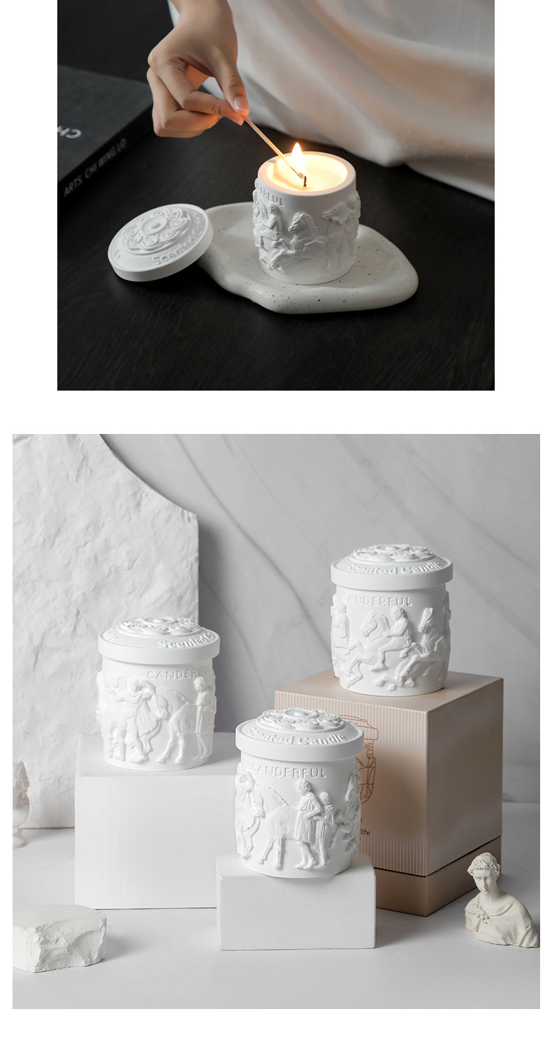 680g Weight Candle Event & Party Supplies 1 Piece Quantity Home Occasion Soy Wax Material Human, Cup Pattern Fashion Style Handmade Craft Fashion Human Cup Soy Wax 1 Piece
