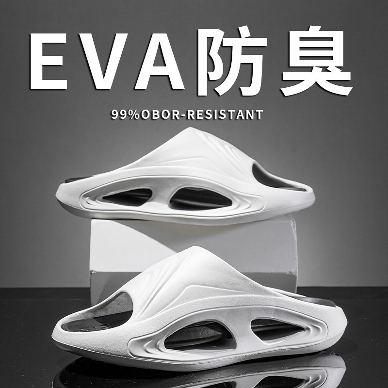 新しいシンプルなEVAスリッパ夏の室内カップルの家の浴室の滑り止め柔らかいサンダルの卸売りは軽いです。|undefined