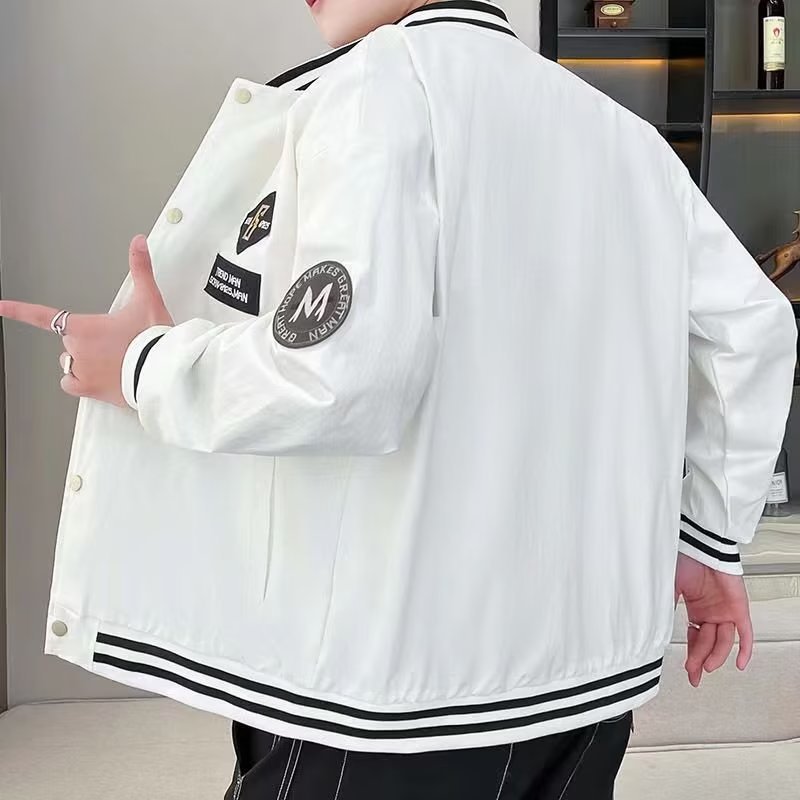 Férfi baseball dzseki streetwear stílusban tavaszra és őszre_voghion.com