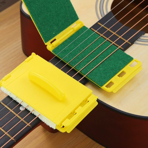 Folk acoustic guitar electric guitar string scrubber string rust remover string cleaning scrubber guitar string pen