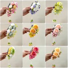 民族风傣族跳舞头花泰国发饰演出服装配饰影楼饰品云南舞蹈头饰