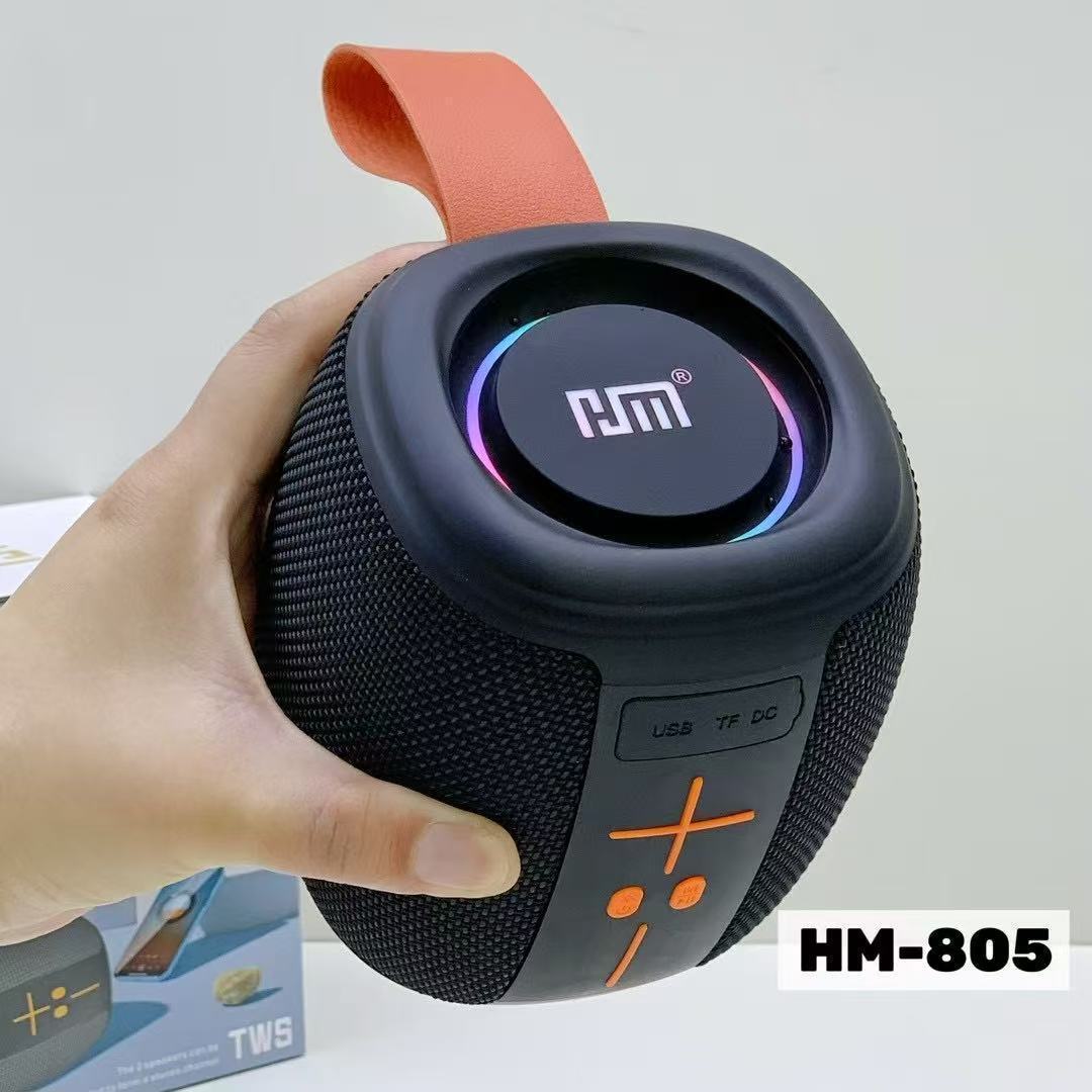 Nuevo altavoz Bluetooth transfronterizo HM-805 subwoofer de alta potencia portátil a prueba de agua tarjeta de audio portátil