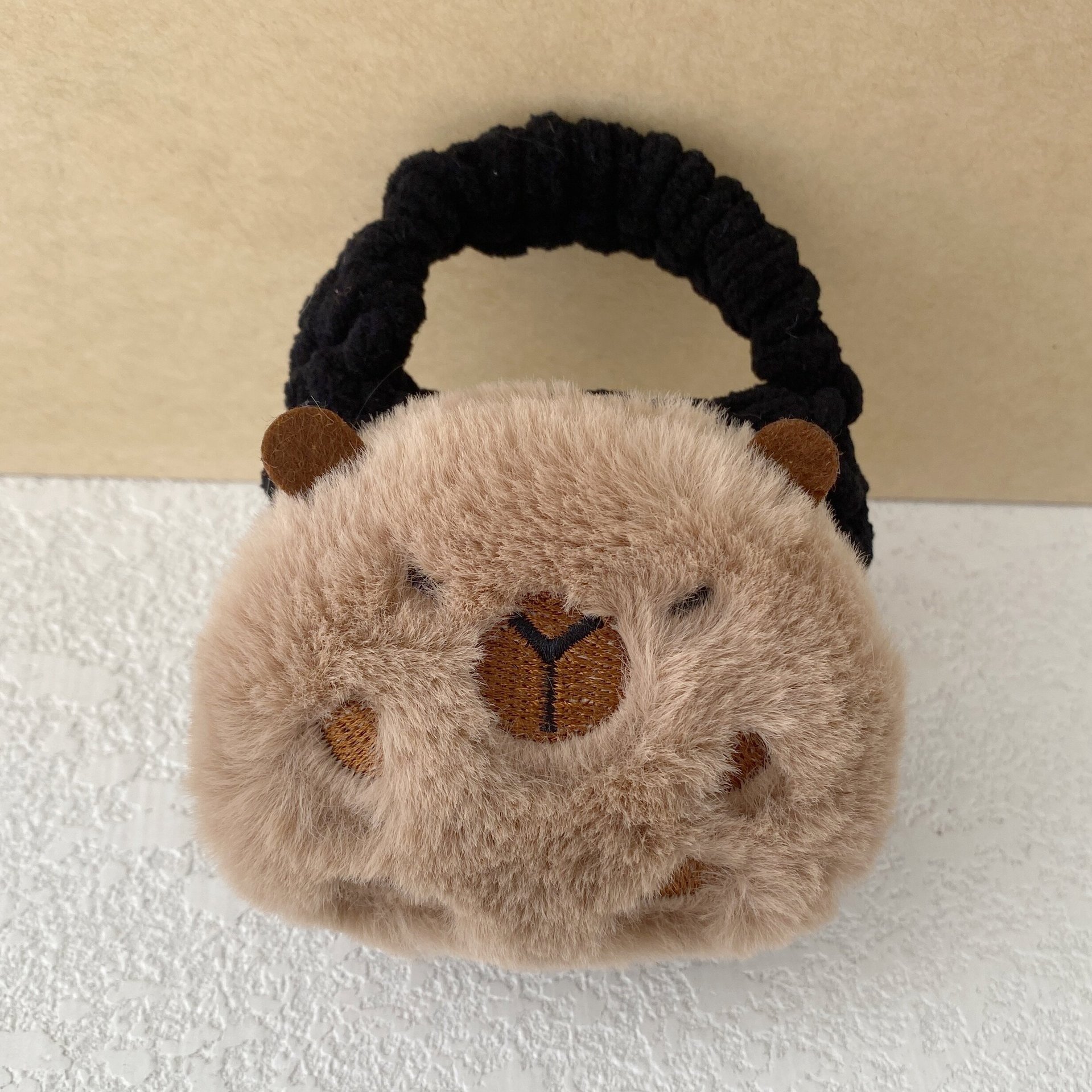 Unisex Animal Plush Buckle Coin Purses display picture 4