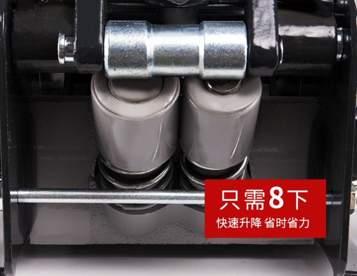 0kg Hydraulic horizontal tire changer for small trucks and cars, with dual oil pumps and three ultra-low-profile pumps