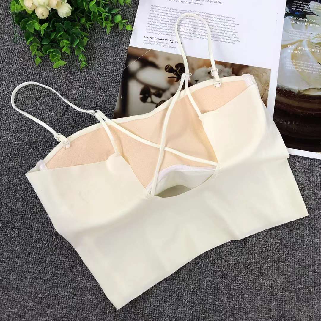 Nueva inconsútil alto elástico belleza de alta calidad las mujeres chaleco inalámbrico yoga sujetador ropa interior deportiva al por mayor