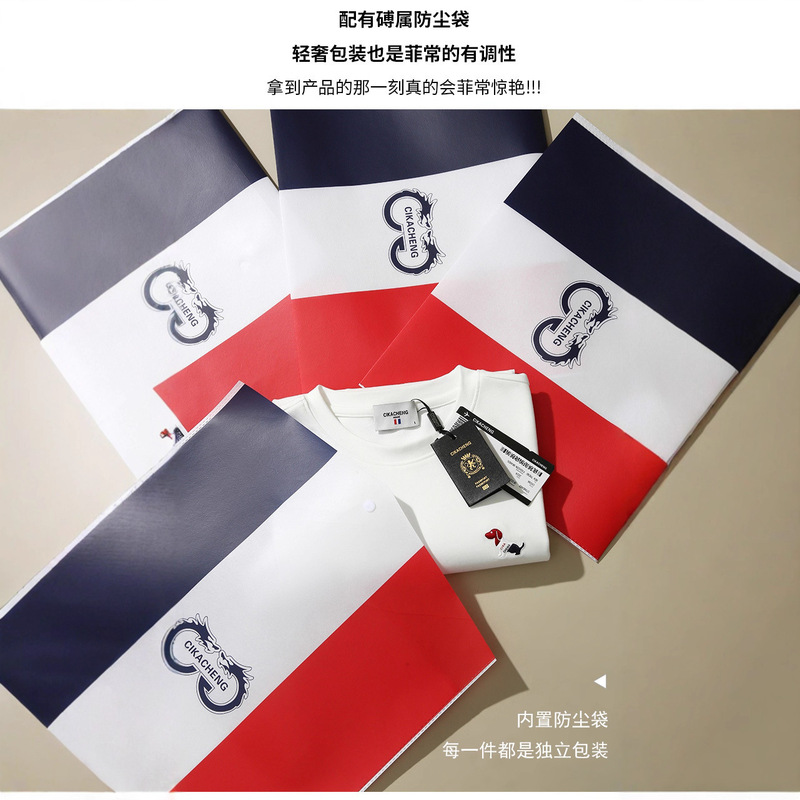 2025秋季新款轻奢男士长袖卫衣休闲打底衫宽松时尚刺绣韩版卫衣男|undefined