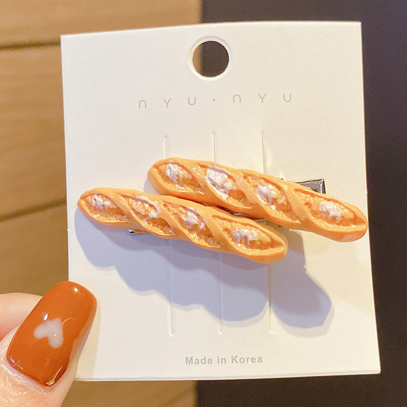 趣味搞怪仿真剪刀灯泡小发夹头饰女侧边前额刘海碎发夹子发卡发饰|undefined