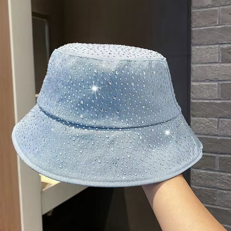 2026 vaquero lavado sombrero pescador mujer 2026 nuevo pequeño viento fragante con sombrero de perforación primavera y otoño moda año del caballo