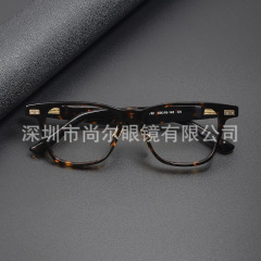 厚板材眼镜框999.9同款NP-752时尚休闲高度数外贸高品质 眼镜架男