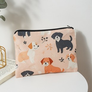 Cross-Border Printed Large-Capacity Cosmetic Bag Wholesale High-Looking Simple Portable Travel Multi-Functional Storage Bag Toiletry Bag