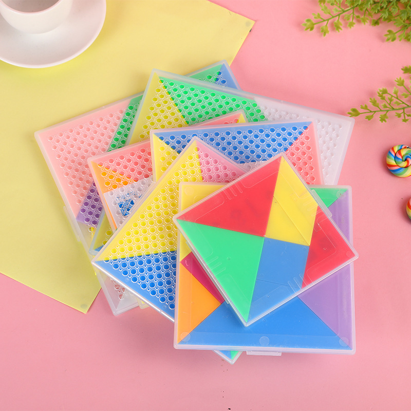 Children's early education puzzle plastic jigsaw puzzle puzzle puzzle kindergarten teaching aids Development Intelligence toys wholesale