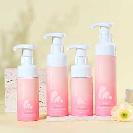 pet塑料洁面慕斯泡沫瓶 120ml按压起泡瓶 100-250ml洗面奶分装瓶