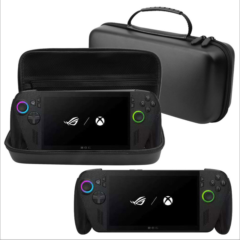 适用于ROG Xbox ally掌机收纳包 ROG Xbox ally X皮纹防水手提包|undefined