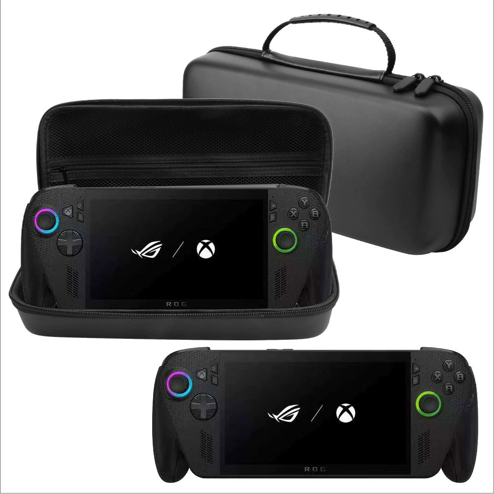 Подходящая для ROG Xbox Ally сумка для хранения в руках, кожаная текстура водонепроницаемая сумка через плечо