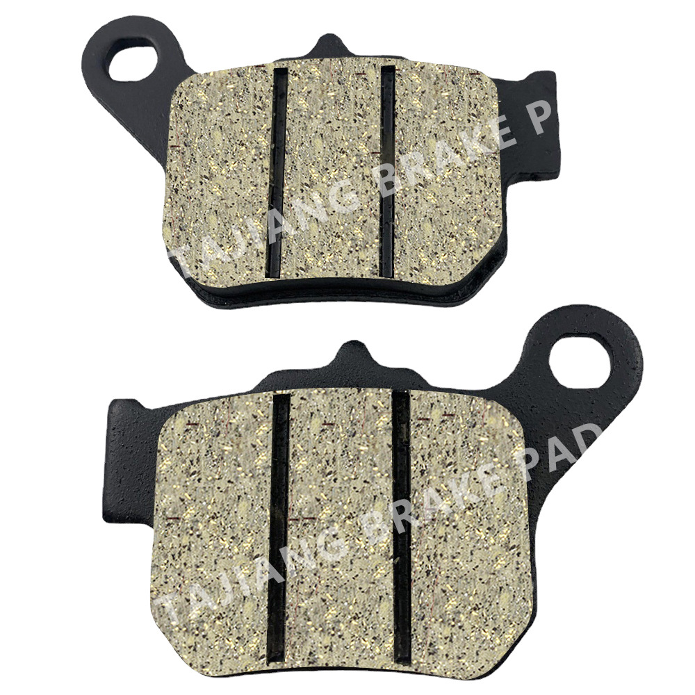 Disco de freno de disco de la motocicleta pastillas de freno de la motocicleta Placa de fricción bloque de freno de la motocicleta directa de fábrica