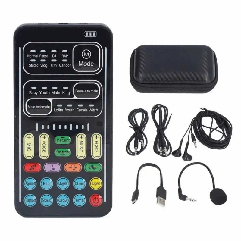 I9 Voice Changer Mini, совместимый с несколькими звуковыми эффектами