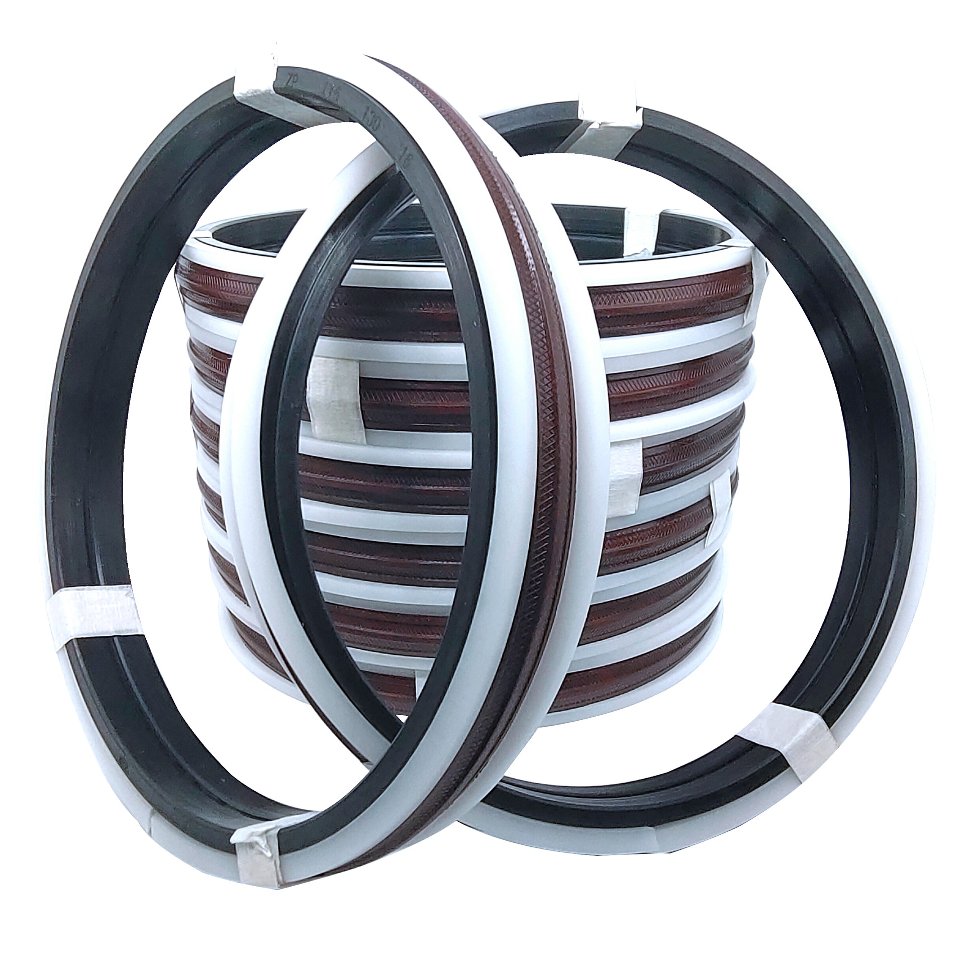 厂家现货旋挖钻机油缸活塞密封圈夹布组合ZP 130*115*16