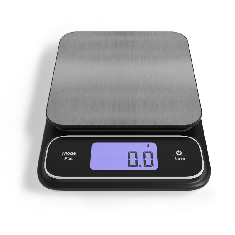 10KG/0.1G 家用厨房秤 电池款和冲电款式 防水秤