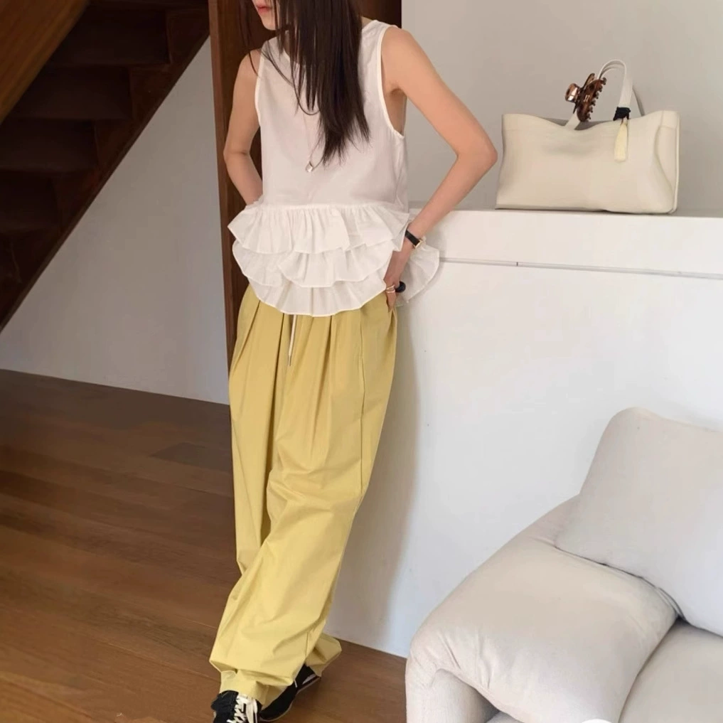 South Korean summer goods, cute vest sleevless
