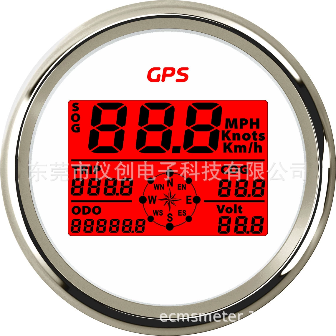 Цветной цифровой дисплей GPS-спидометра поддерживает дропшиппинг