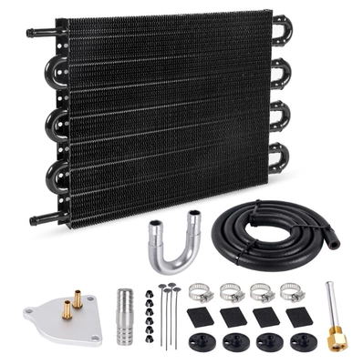 Soyutma sisteminin digər hissələri: belt condenser gearbox radiator 6 - 8-rows-black-suit