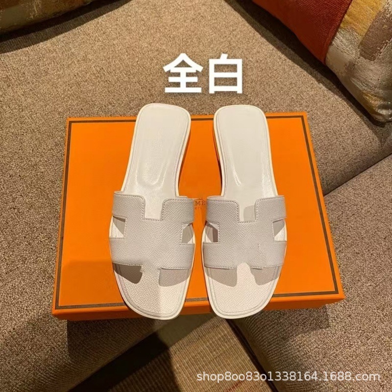 Comercio exterior H zapatillas de alta versión de Guangzhou zapatillas de piso plano para mujeres zapatillas fabricantes de venta