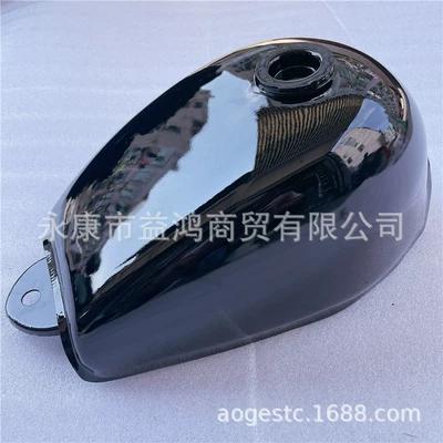 monkey bike Little Golden Boy Little monkey Motorcycle Accessories Original Fuel Tank Gasoline Oil Pot Baking Paint (Fuel tank) - black-fuel-tank-without-switch