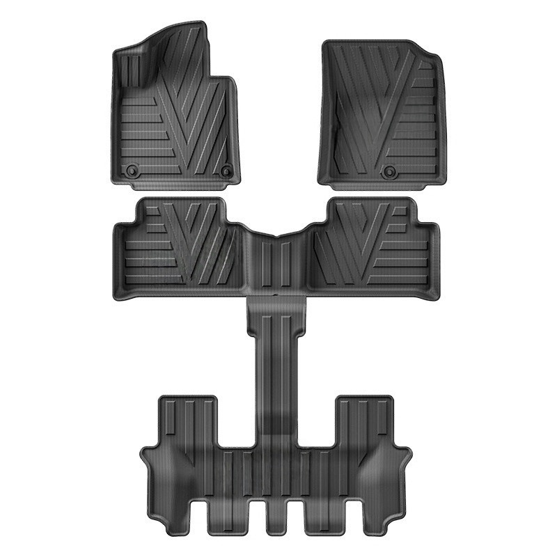 Specialized Kia Sorento 6-Seater 7-Seater Mq4 Car Floor Mats Tpe Rubber Waterproof Carpet Trunk Mat