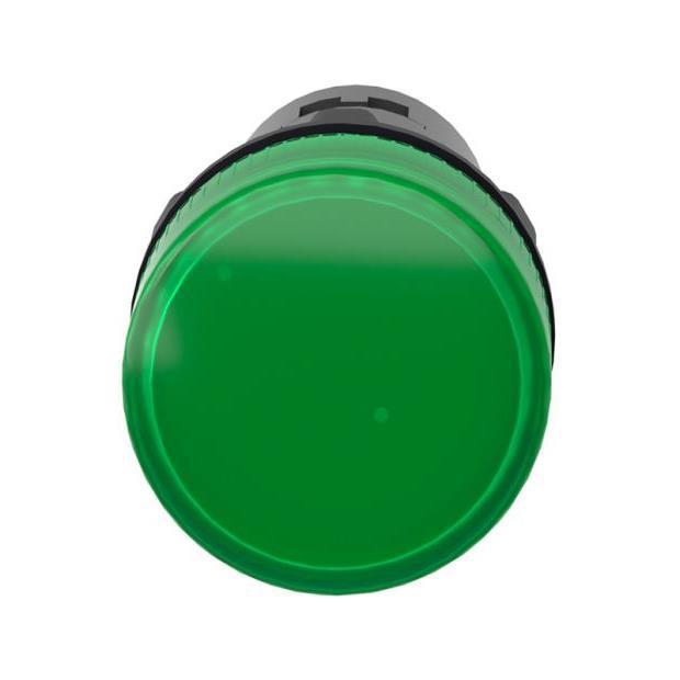 原装 22mm绿色交流AC380V 50HZ指示灯XB2BVQ3LC 圆形信号灯