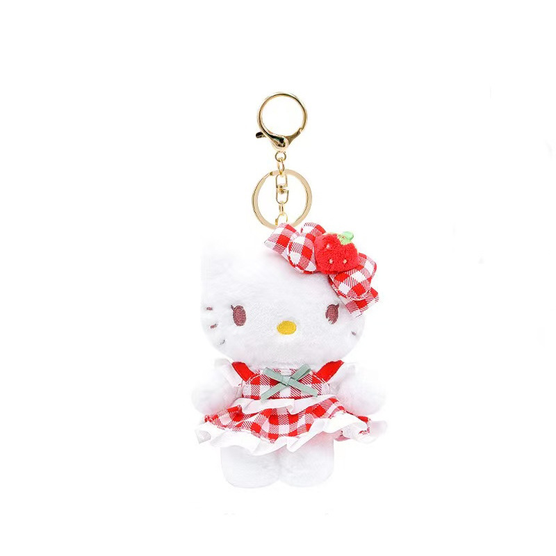 尚绒坊正版三丽鸥毛绒玩具hellokitty玩偶公仔娃娃kt凯蒂猫小挂件|undefined