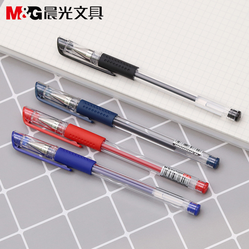 得力6600es晨光Q7/AGP30103经典中性笔0.5mm水笔签字笔走珠水性笔|undefined