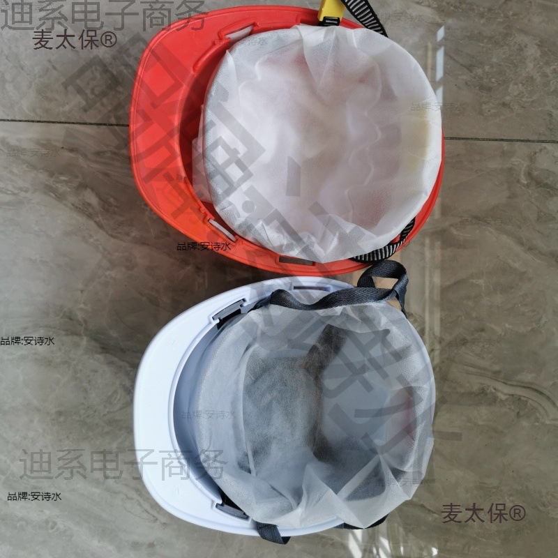 帽内衬吸汗垫内里一次性帽内衬帽衬配件旋钮透气内胆卫生加